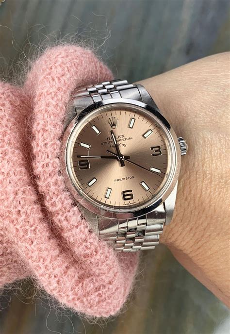 34mm rolex womens wrist|Rolex oyster perpetual 34mm review.